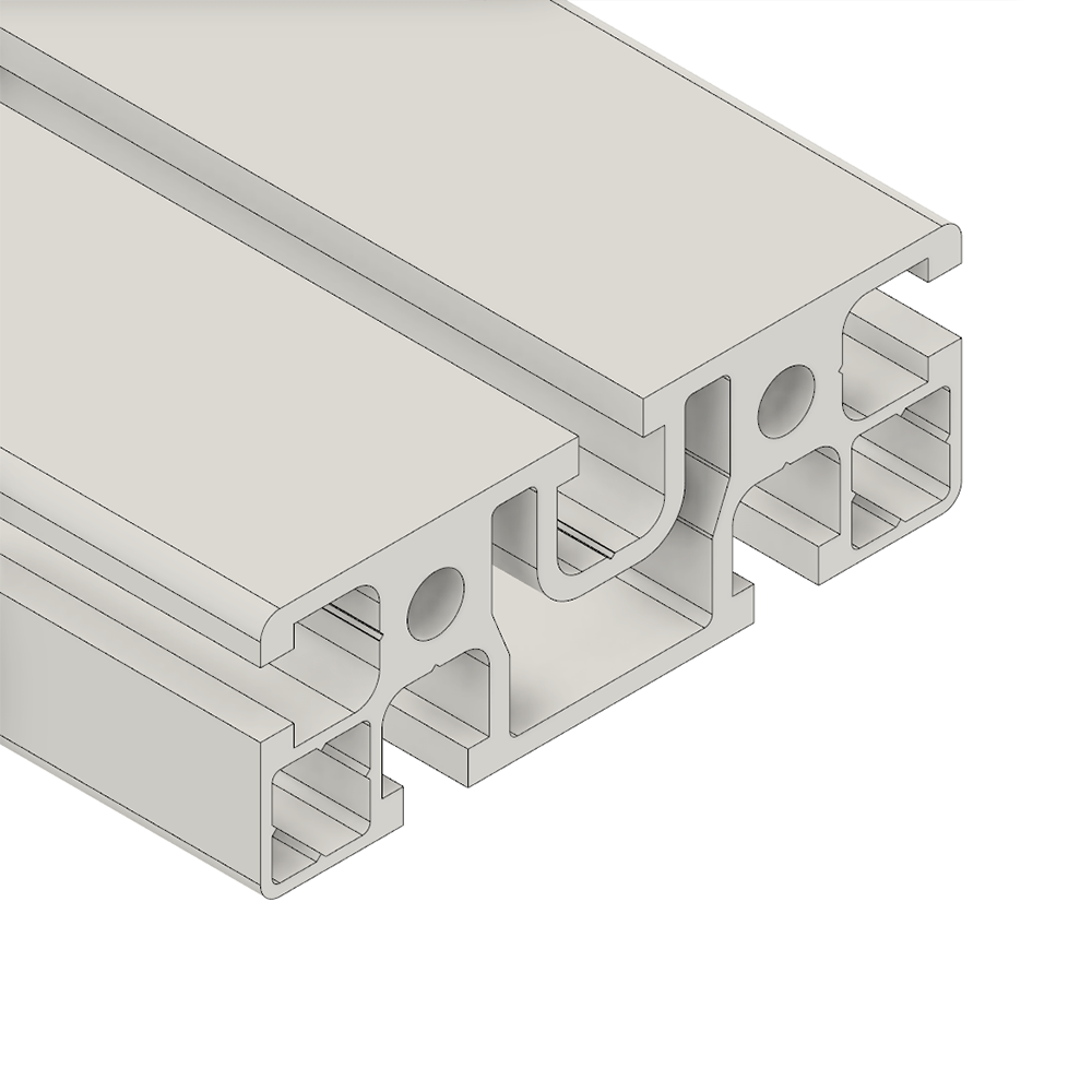 10-9032-0-48IN MODULAR SOLUTIONS EXTRUDED PROFILE<br>90MM X 32MM PROFILE, CUT TO THE LENGTH OF 48 INCH